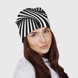 Шапка Оптические иллюзии, цвет: 3D-принт — фото 2