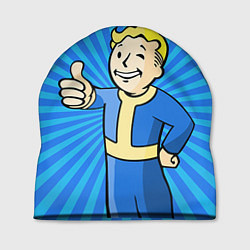 Шапка Fallout Blue