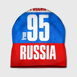Шапка Russia: from 95, цвет: 3D-принт