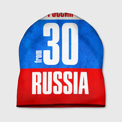 Шапка Russia: from 30, цвет: 3D-принт