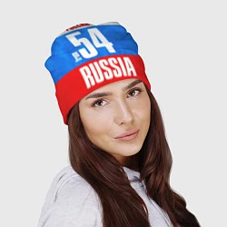 Шапка Russia: from 54, цвет: 3D-принт — фото 2