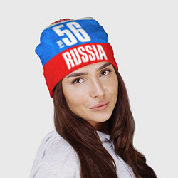 Шапка Russia: from 56, цвет: 3D-принт — фото 2