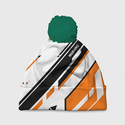 Шапка c помпоном CS:GO Asiimov P90 Style