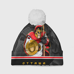 Шапка с помпоном Ottawa Senators, цвет: 3D-белый