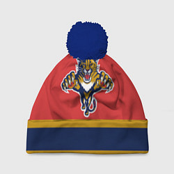 Шапка c помпоном Florida Panthers