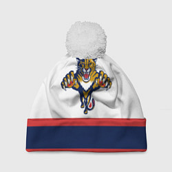 Шапка c помпоном Florida Panthers