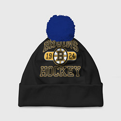 Шапка c помпоном Boston Bruins: Est.1924