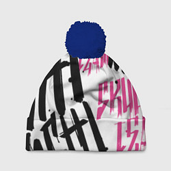 Шапка с помпоном Kai Wachi, цвет: 3D-тёмно-синий