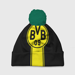 Шапка с помпоном BVB, цвет: 3D-зеленый