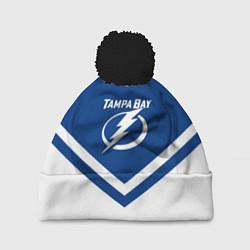Шапка с помпоном NHL: Tampa Bay Lightning, цвет: 3D-черный