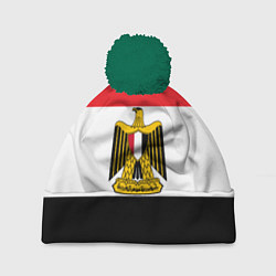 Шапка c помпоном Флаг и герб Египта
