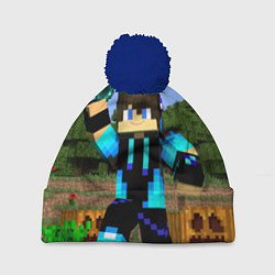 Шапка c помпоном Бросок Жемчуга Края