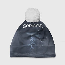 Шапка с помпоном God of War: Storm, цвет: 3D-белый