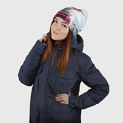 Шапка с помпоном Need for Speed: Payback, цвет: 3D-белый — фото 2