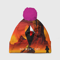 Шапка c помпоном No Man's Sky: Red Dust