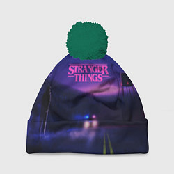 Шапка с помпоном Stranger Things: Neon Road, цвет: 3D-зеленый
