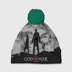 Шапка с помпоном God of War: Grey Day, цвет: 3D-зеленый