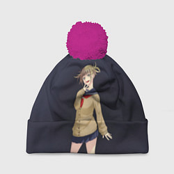 Шапка с помпоном My Hero Academia Himiko Toga, цвет: 3D-малиновый