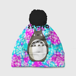 Шапка с помпоном Totoro, цвет: 3D-черный
