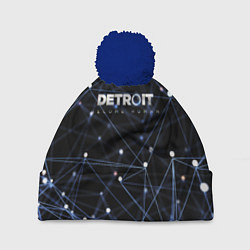 Шапка с помпоном Detroit:Become Human Exclusive, цвет: 3D-тёмно-синий