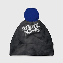 Шапка с помпоном My Chemical Romance, цвет: 3D-тёмно-синий
