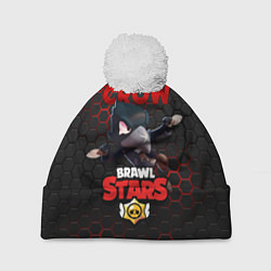 Шапка c помпоном BRAWL STARS CROW