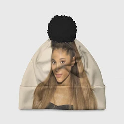 Шапка с помпоном Ariana Grande Ариана Гранде, цвет: 3D-черный