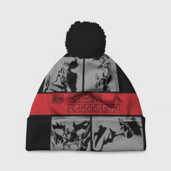 Шапка с помпоном Cowboy Bebop anime, цвет: 3D-черный