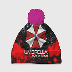 Шапка c помпоном UMBRELLA CORP