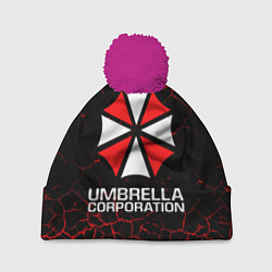 Шапка c помпоном UMBRELLA CORPORATION