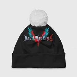 Шапка с помпоном DMC, цвет: 3D-белый