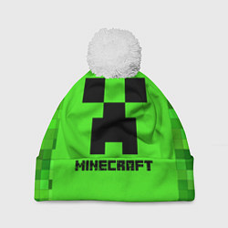 Шапка c помпоном MINECRAFT