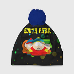 Шапка с помпоном South Park, цвет: 3D-тёмно-синий