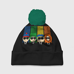 Шапка с помпоном South Park, цвет: 3D-зеленый
