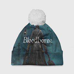 Шапка с помпоном Bloodborne, цвет: 3D-белый