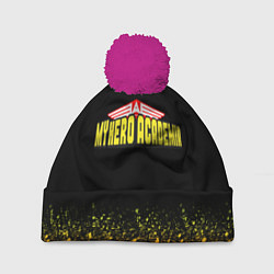 Шапка c помпоном MY HERO ACADEMIA logo on FIRE