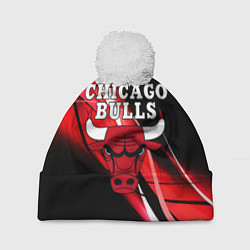 Шапка c помпоном CHICAGO BULLS