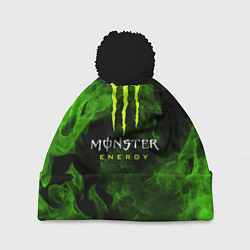 Шапка c помпоном MONSTER ENERGY