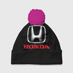 Шапка c помпоном HONDA