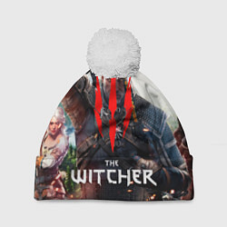 Шапка c помпоном The Witcher