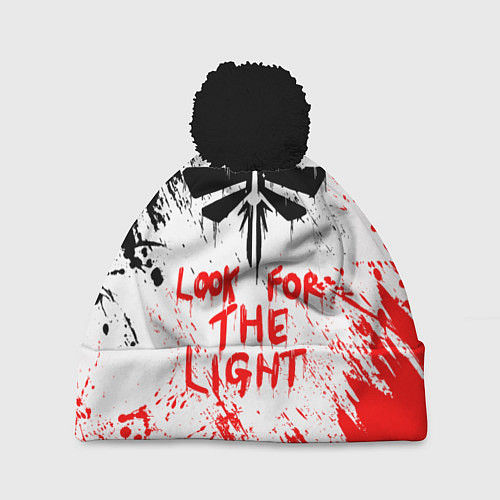 Шапка c помпоном THE LAST OF US II / 3D-Черный – фото 1