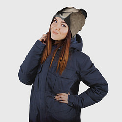 Шапка с помпоном EMIN?M, цвет: 3D-черный — фото 2