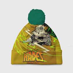 Шапка с помпоном Hades Зевс, цвет: 3D-зеленый