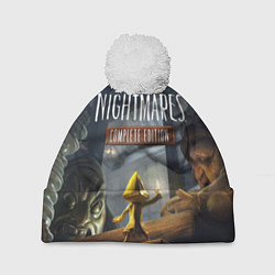 Шапка с помпоном Little Nightmares 2, цвет: 3D-белый