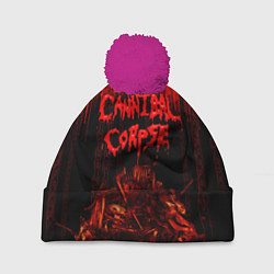 Шапка c помпоном CANNIBAL CORPSE
