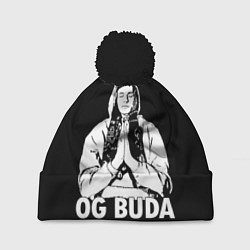 Шапка с помпоном OG Buda, цвет: 3D-черный