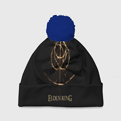 Шапка с помпоном Elden Ring, цвет: 3D-тёмно-синий
