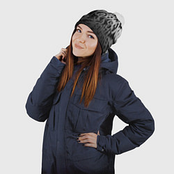 Шапка с помпоном GRAFFITI WHITE TAGS ГРАФФИТИ, цвет: 3D-белый — фото 2