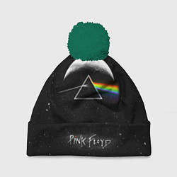 Шапка c помпоном PINK FLOYD LOGO ПИНК ФЛОЙД ЗВЕЗДЫ
