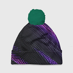 Шапка с помпоном Vanguard pattern Fashion 2023, цвет: 3D-зеленый